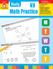 WORKBOOK - DAILY MATH PRACTICE GR 3
