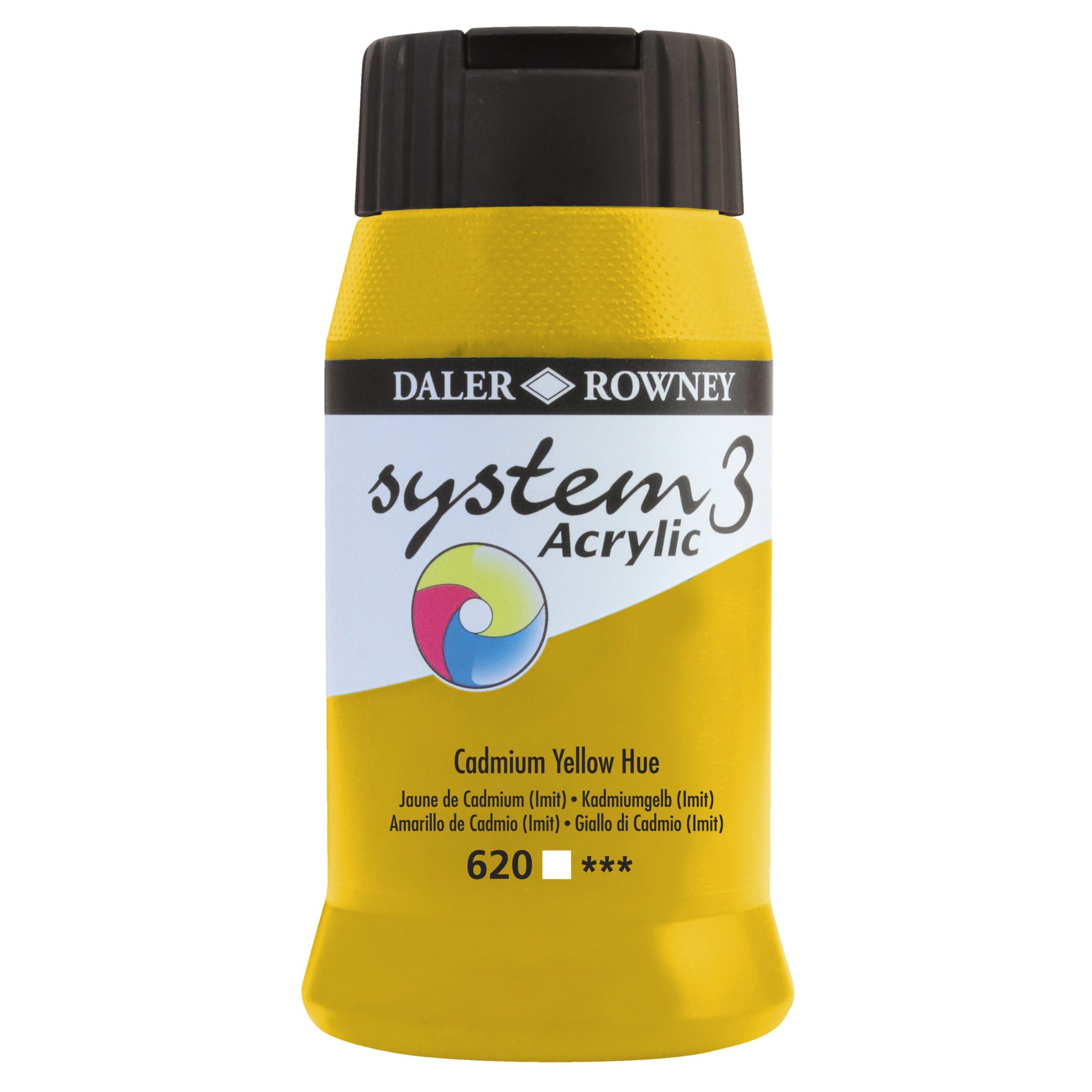 System 3 Acrylic 500Ml Cadm Yl