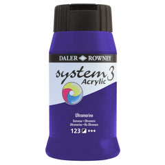 System 3 Acrylic 500Ml U/Marine