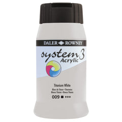 System 3 Acrylic 500Ml White