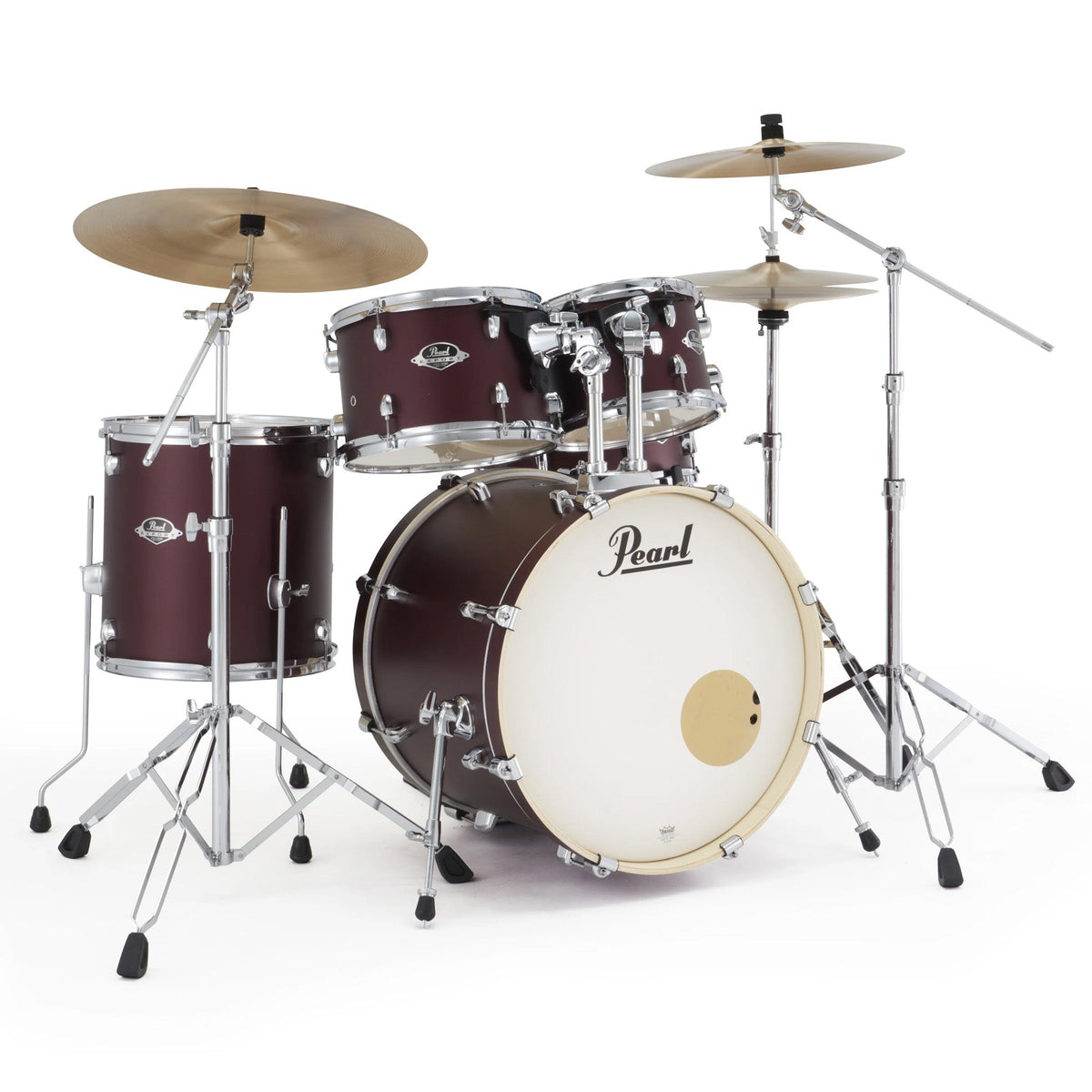Pearl Export EXX725N 22" rock 5-piece drum kit – Satin Scarlet
