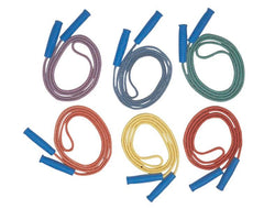 ROPE PHYS ED JUMP ROPE SET/6 ASST COLOR 8 FEET