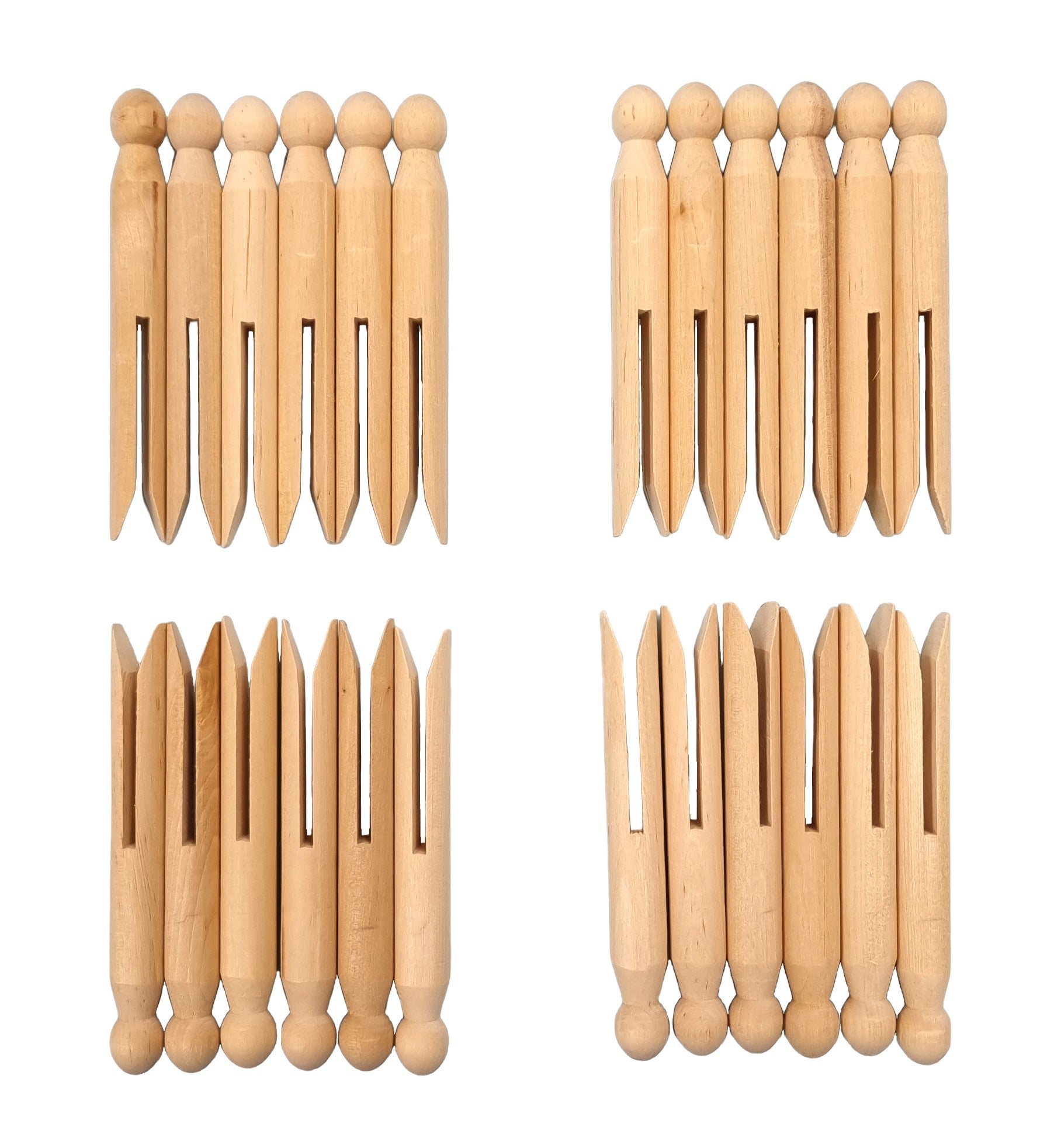 Wooden Dolly Pegs Pack 24