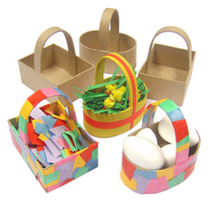 Paper Mache Baskets Set of 6