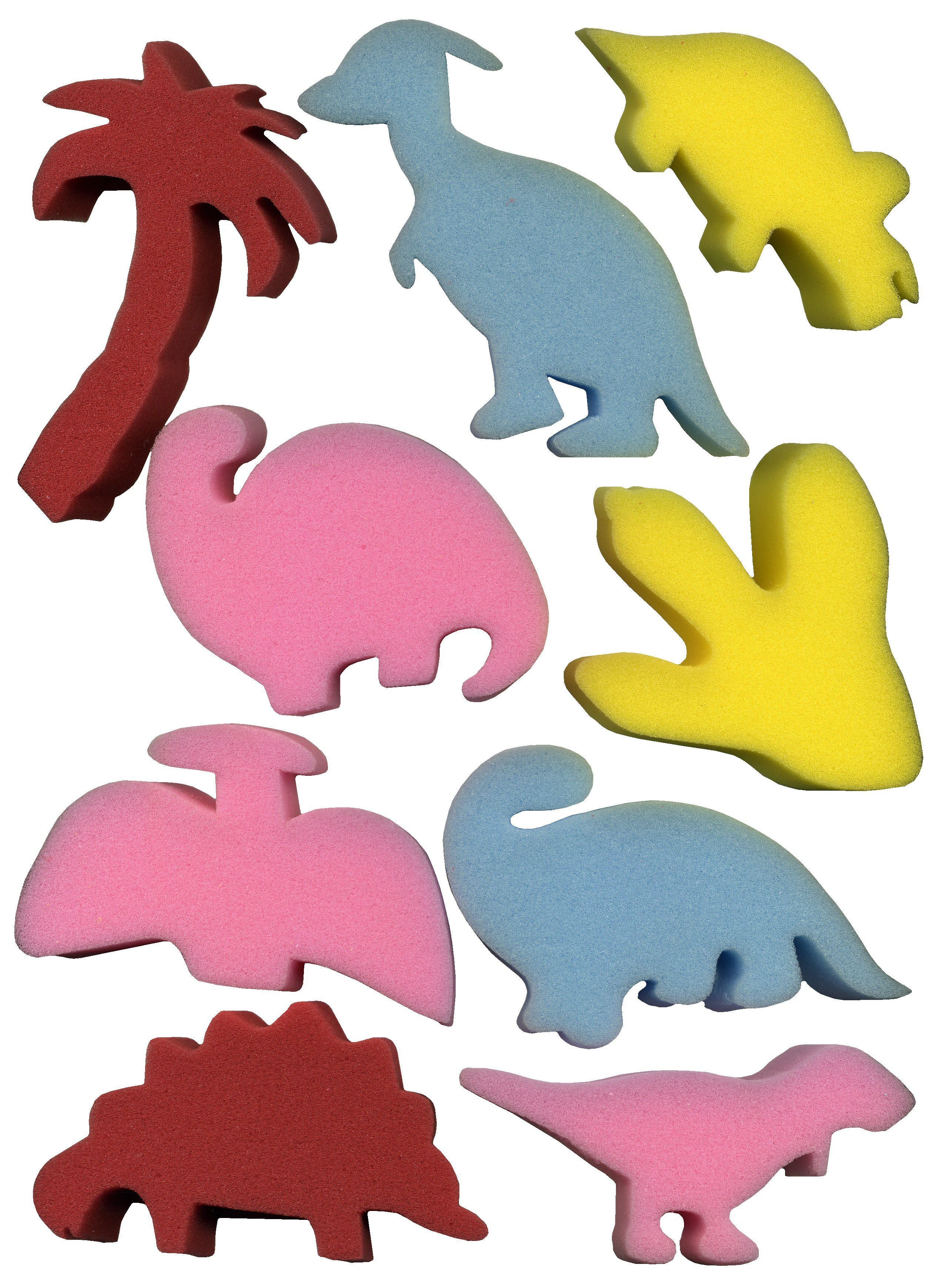 Foam Dinosaur Shapes Pack 9