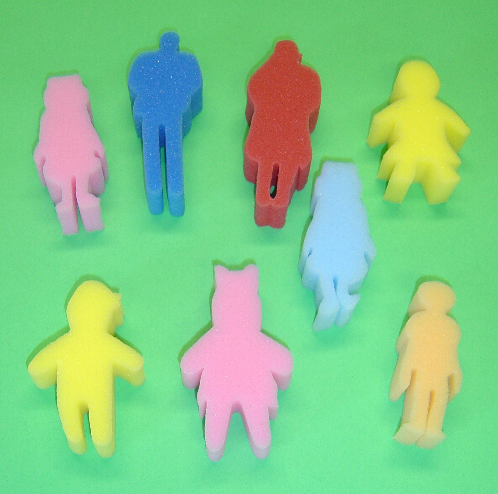 Foam People Shapes Pack 8