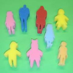 Foam People Shapes Pack 8