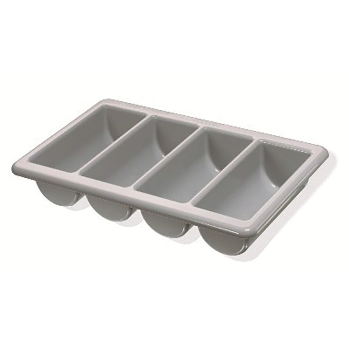 Box Cutlery Plastic 550X287Mm Grey