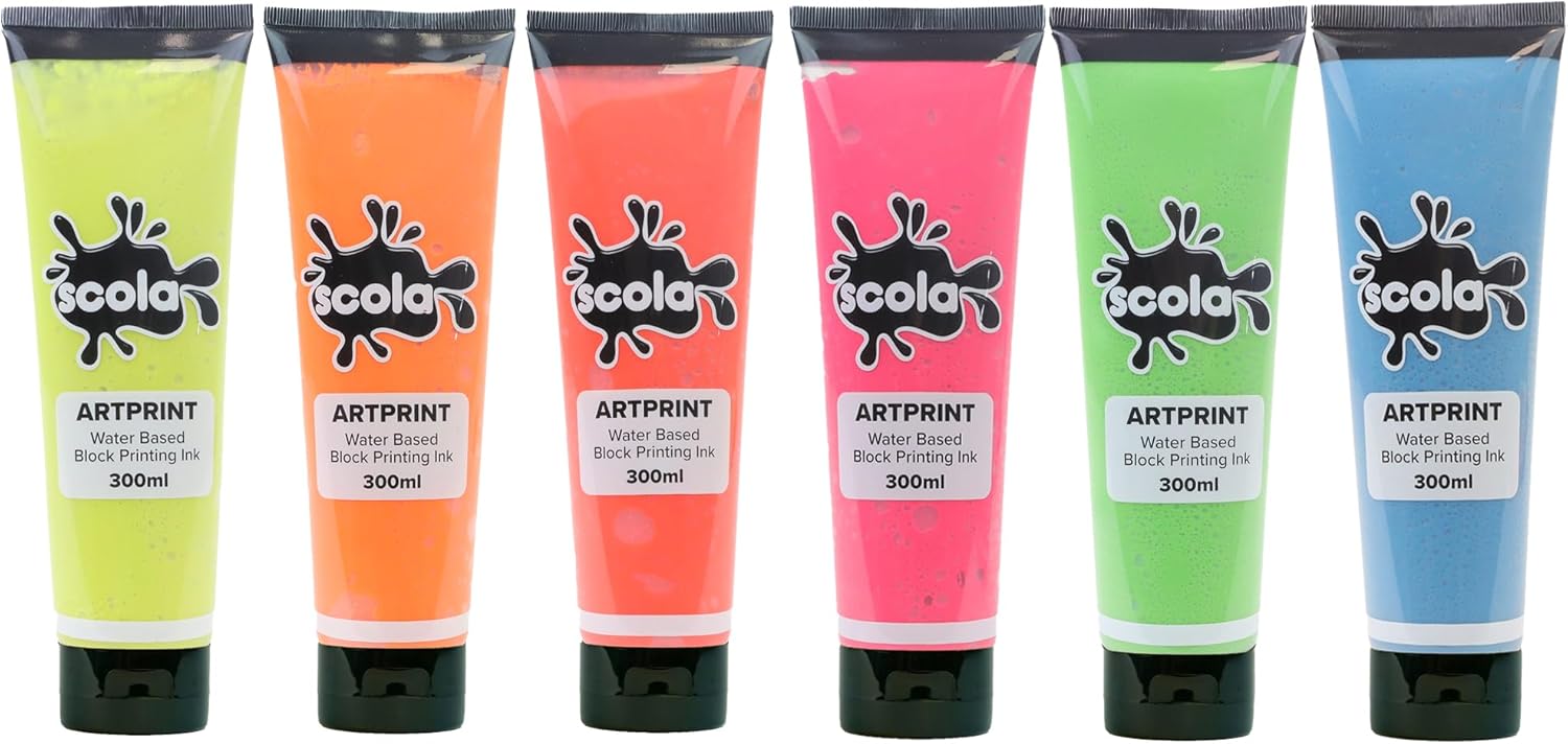 SCO ARTPRINT FLURO 6X300ML SET