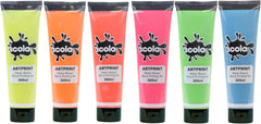 SCO ARTPRINT FLURO 6X300ML SET