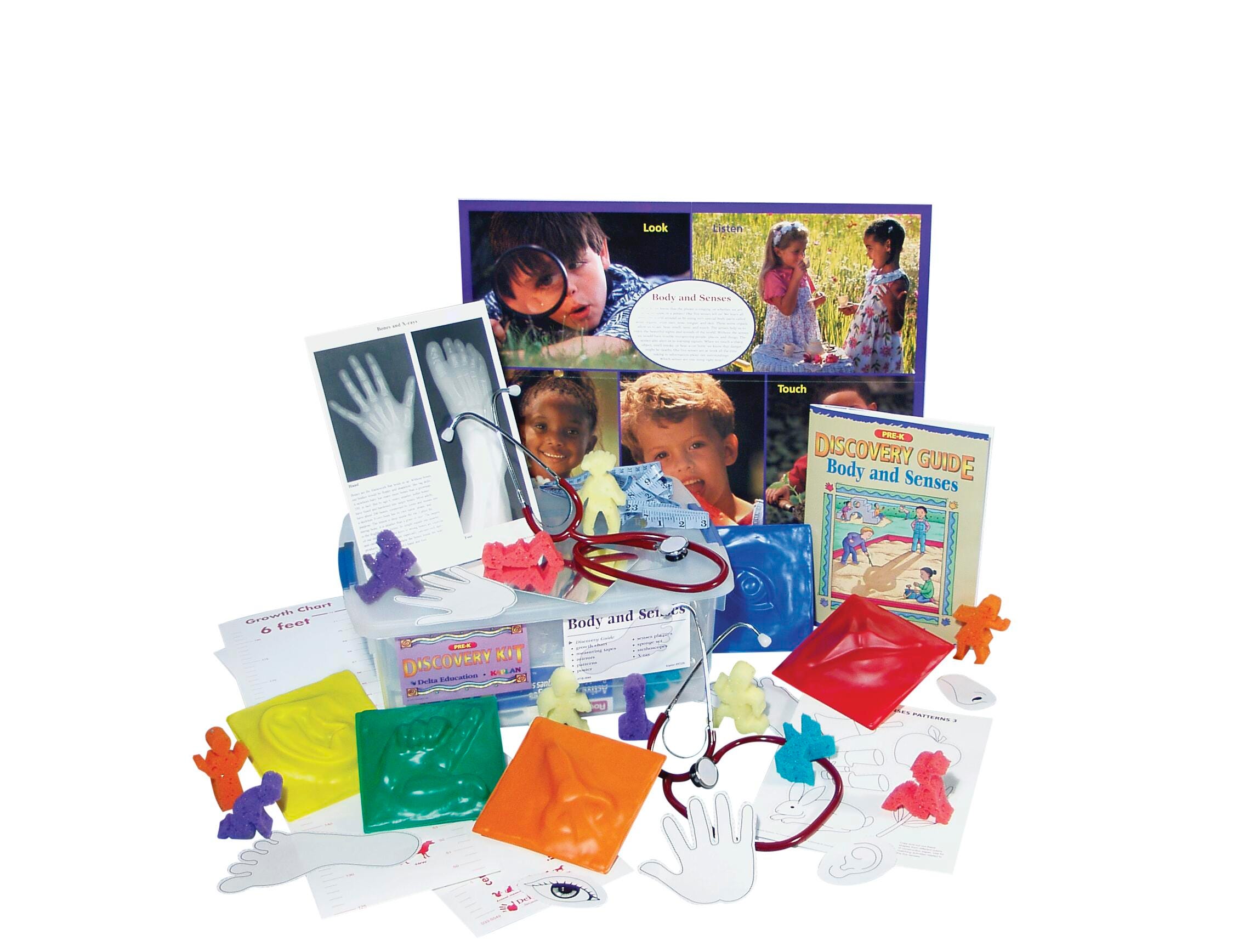 KIT PRE-K DISCOVERY BODY AND SENSES