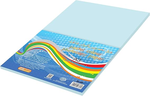 FIS, COLOR PHOTOCOPY PAPER A3 80G 100 SHEETS PASTEL BLUE