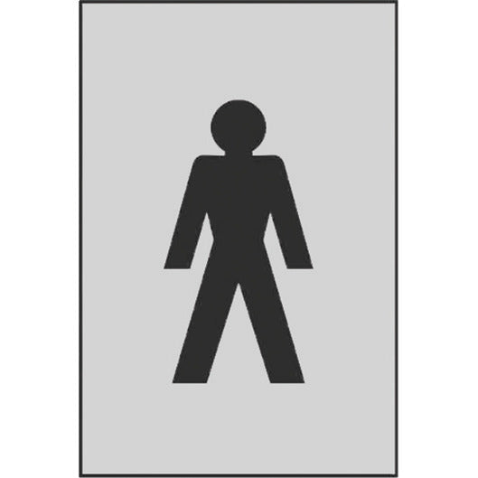 Sign Male Symbol Saa 100X150Mm