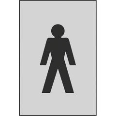Sign Male Symbol Saa 100X150Mm