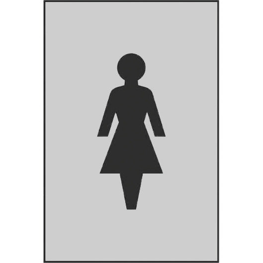 Sign Female Symbol Saa 100X150Mm
