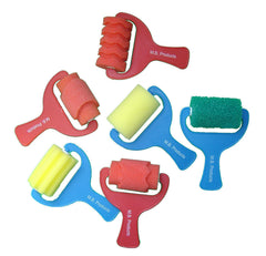 Assorted Foam Rollers Pack 6