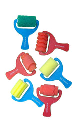 Assorted Foam Rollers Pack 6