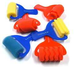 Assorted Foam Rollers Pack 6