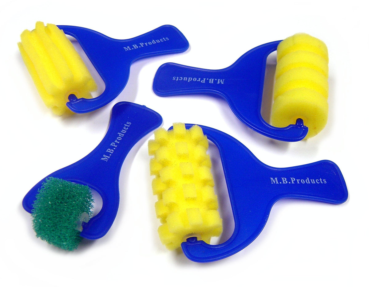 Assorted Foam Rollers Pack 4