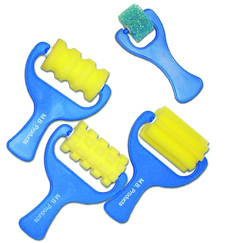 Assorted Foam Rollers Pack 4