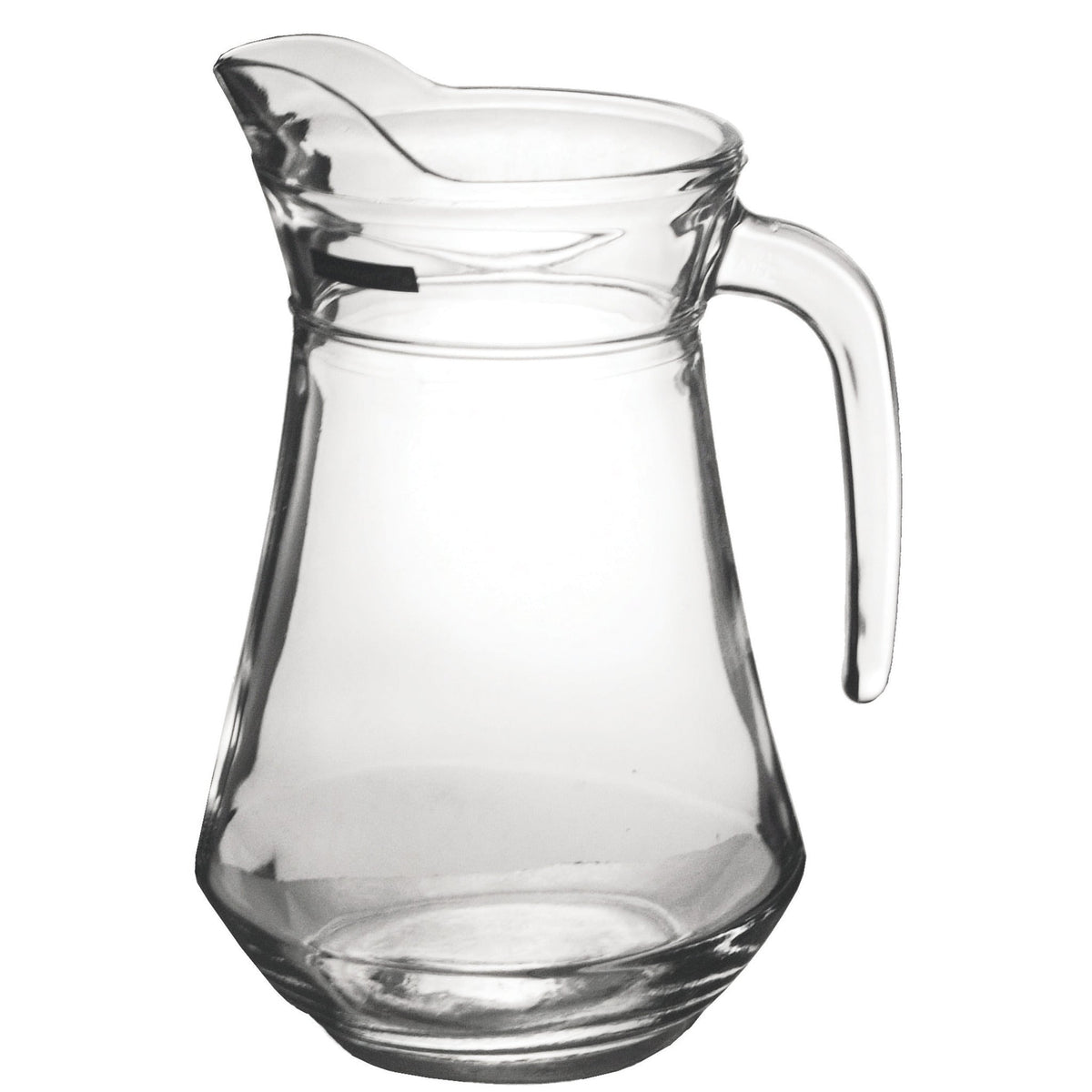 Jug Glass With Ice Cube Lip 1.3Ltr