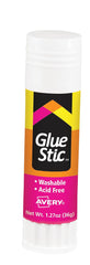 GLUE STIC PERMANENT AVERY 1.27 OZ WHITE