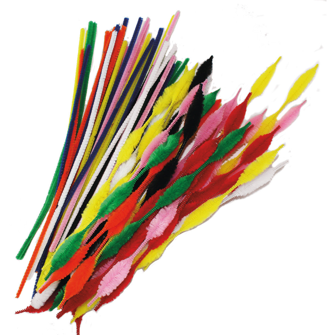 Pipe Cleaners Assorted 30Cm Pk 50