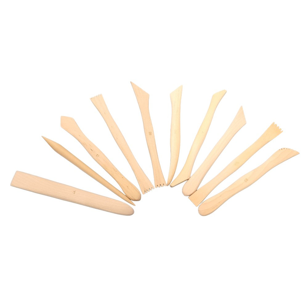 Boxwood Clay Knives Pack 10