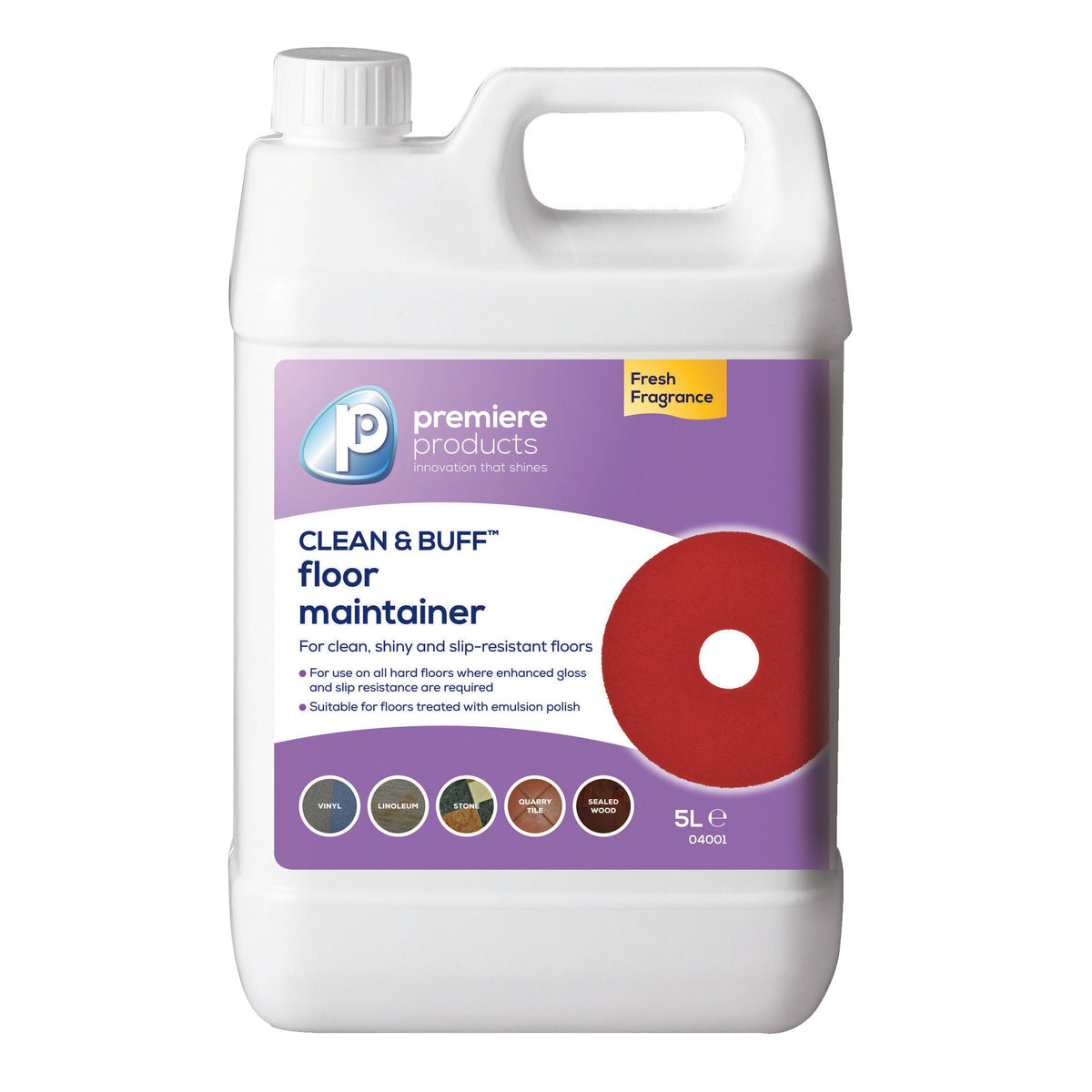 Maintainer Flr Prem Clean/Buff 2X5Lt