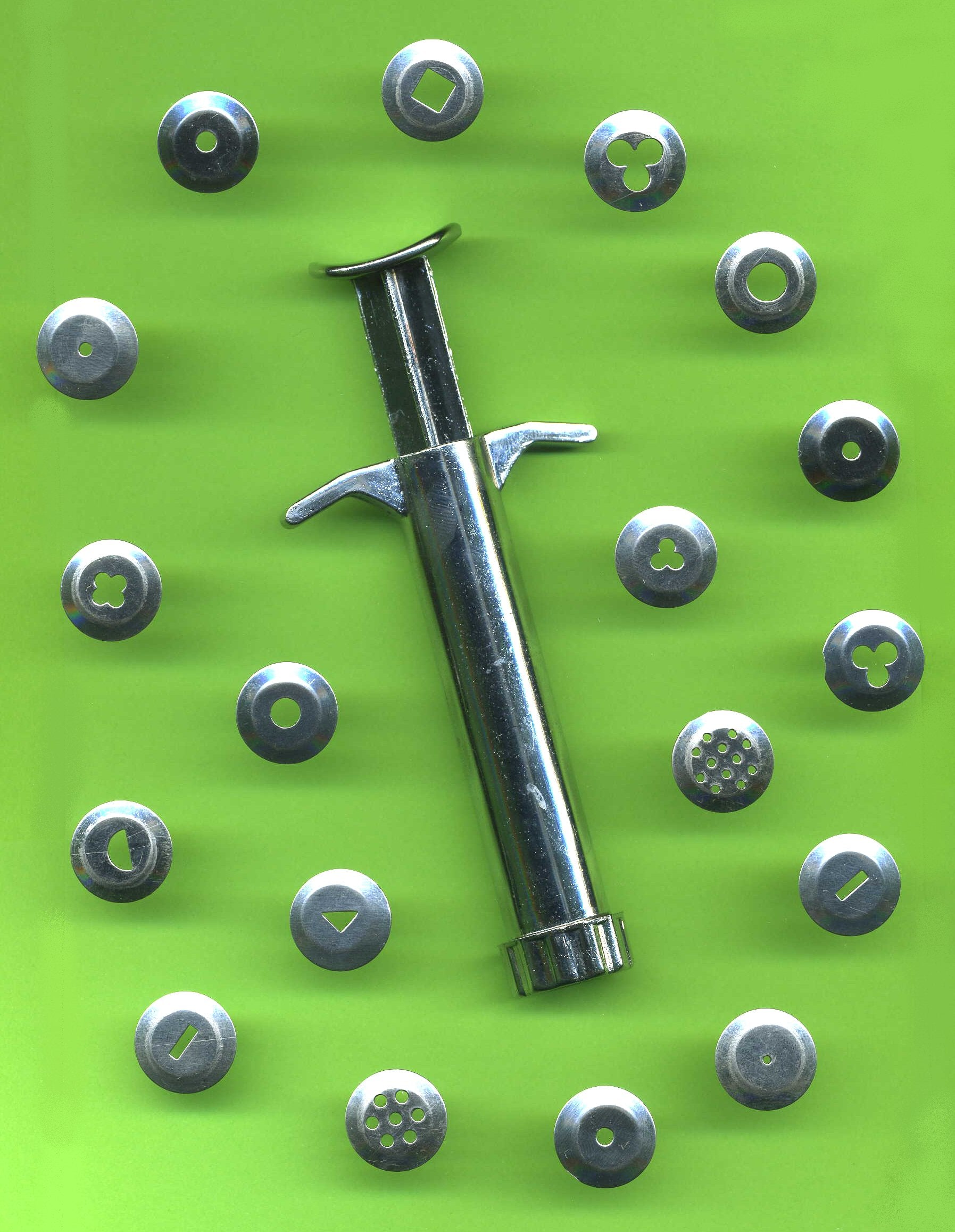 Steel Clay Gun with Extruders