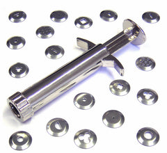 Steel Clay Gun with Extruders