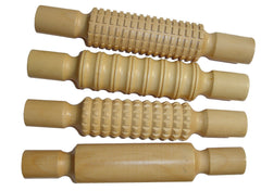 Wooden Rolling Pins Pack 4