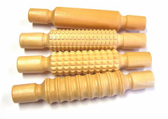 Wooden Rolling Pins Pack 4