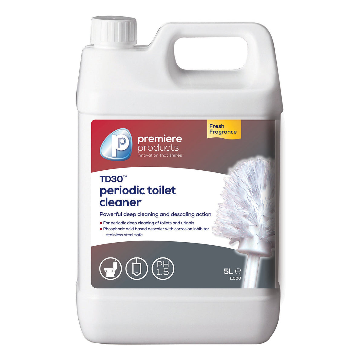 Cleaner/Descaler Liquid Toilet 2X5Lt