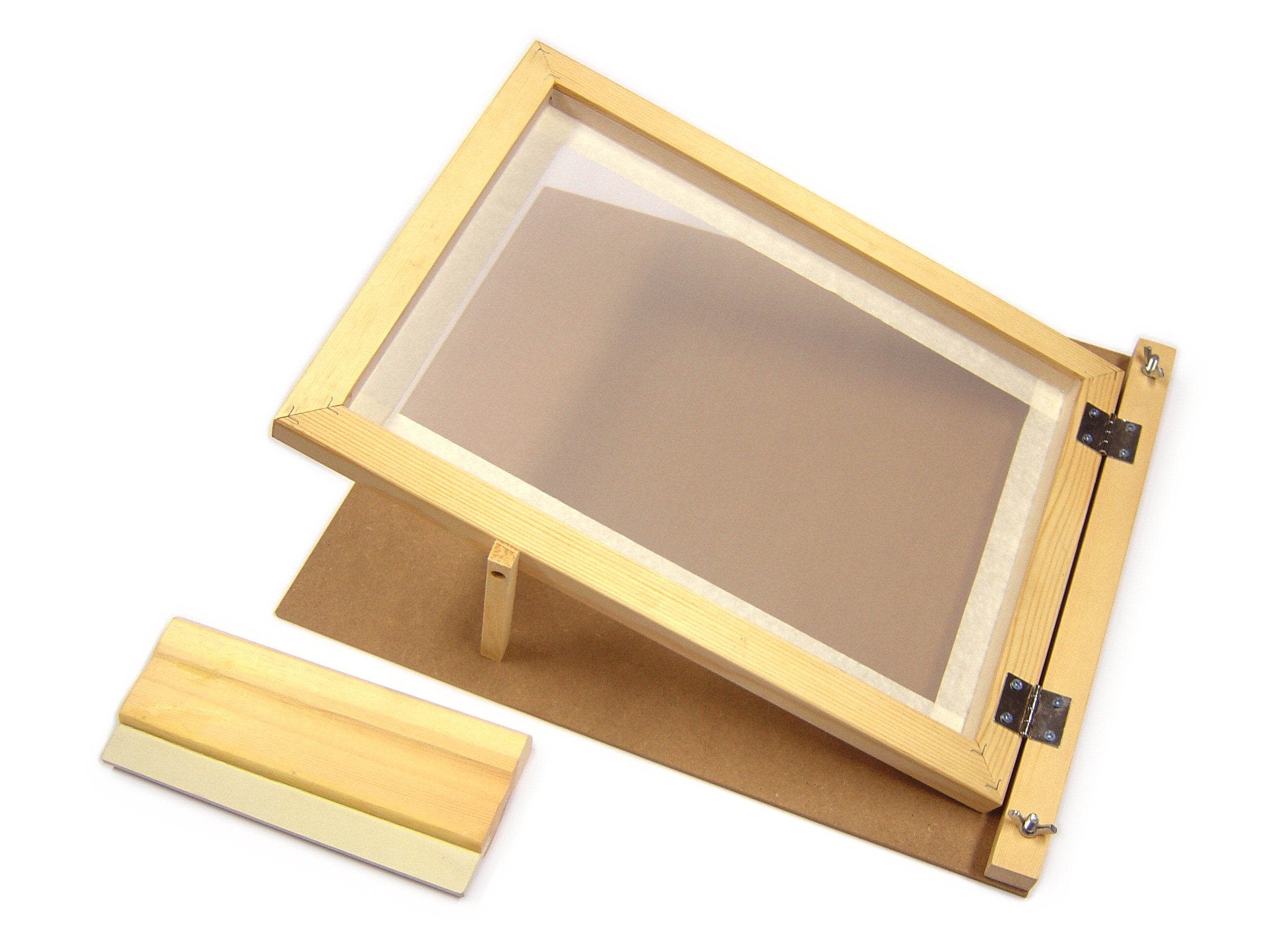 Hinged Screen Frame & Squeegee A4