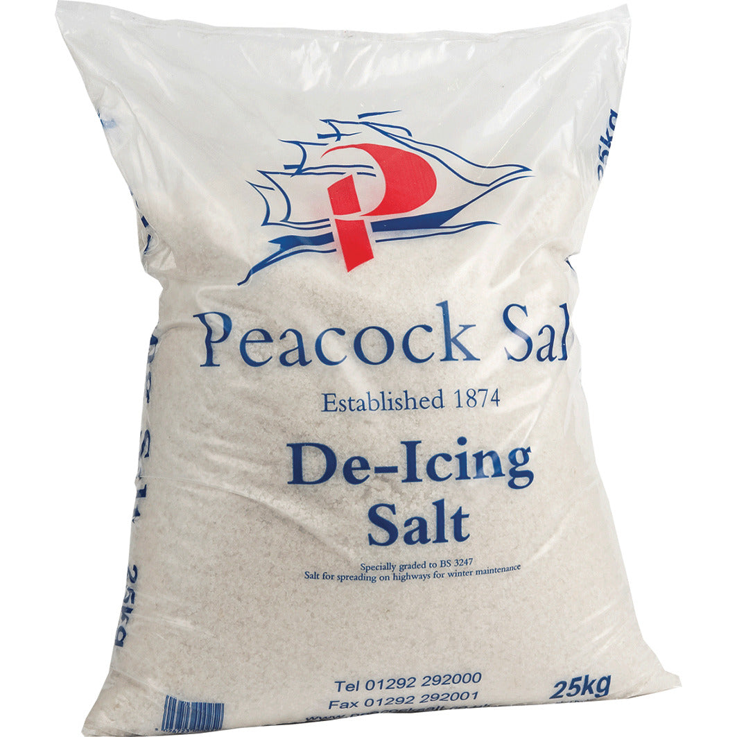 Rock Salt 25Kg Bag White