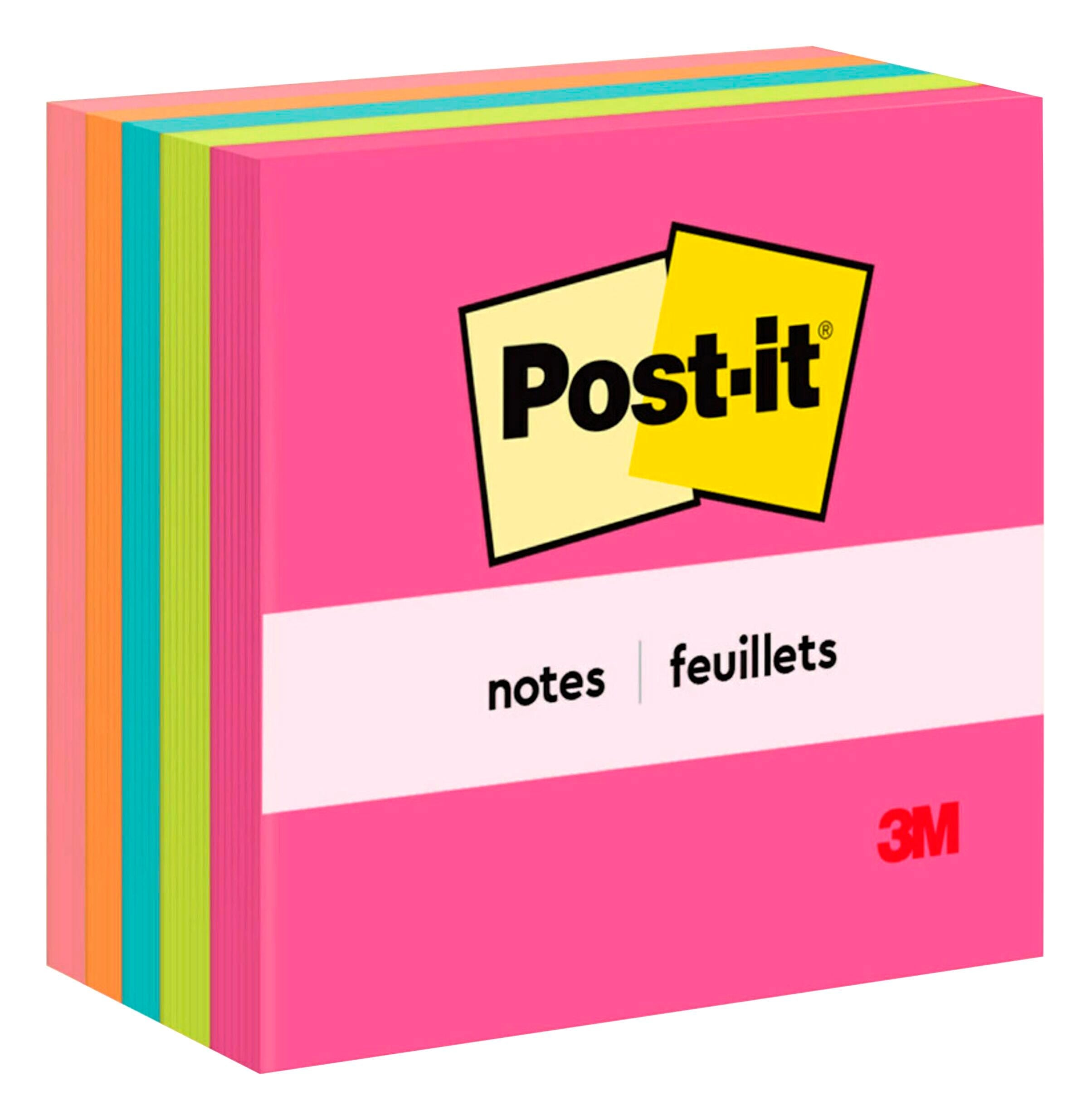 POST-IT NOTE 3X3 POPTIMISTIC PACK OF 5