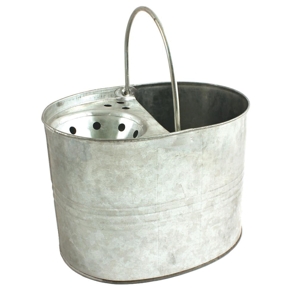 Bucket Mop Galva C/W Strainer 9Ltr