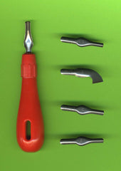 Lino Cutters Pack 5 with Handle