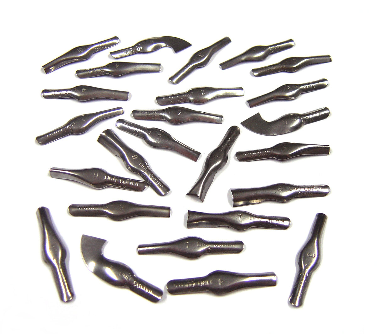 Lino Cutters Shapes 1-10 Pack 25