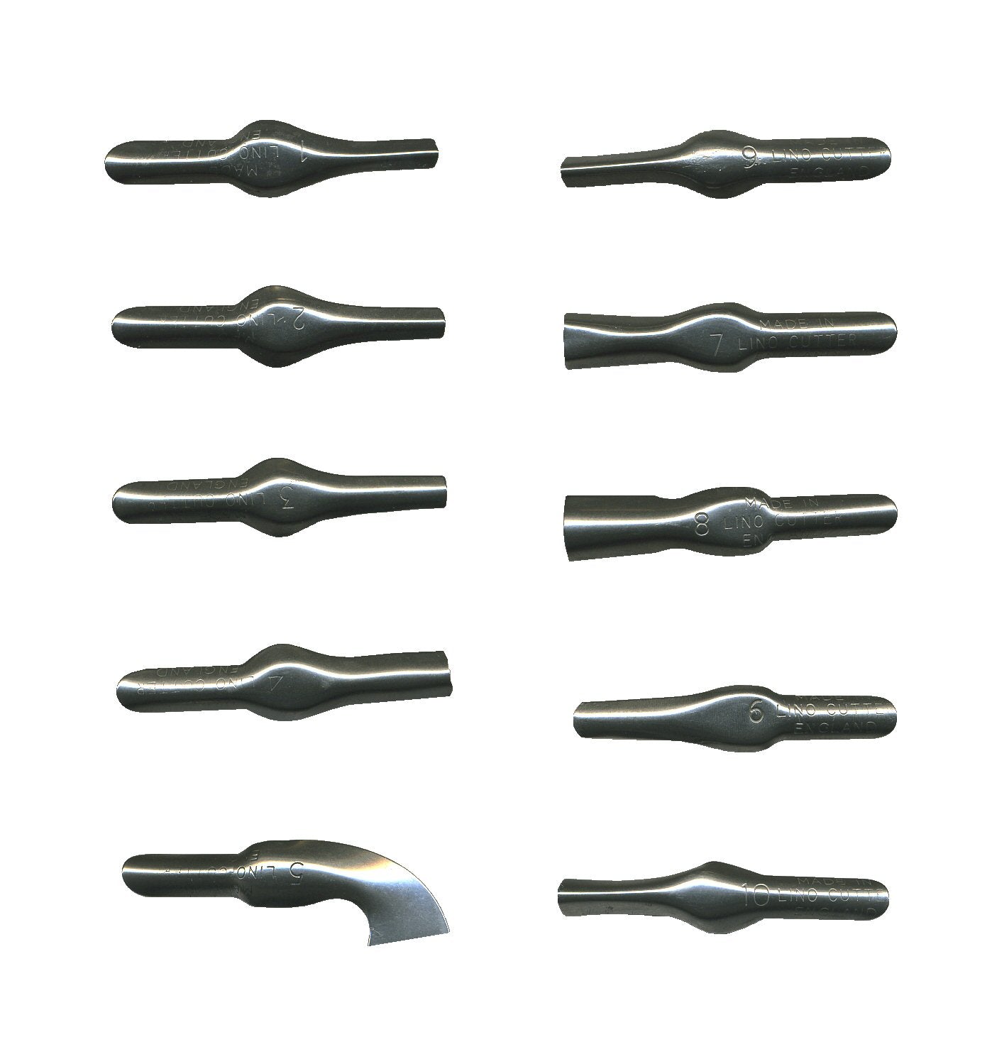 Lino Cutters Shapes 1-10 Pack 25