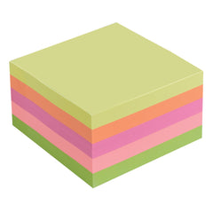 Note Sticky Neon Asstd 76Mm 6Col+W