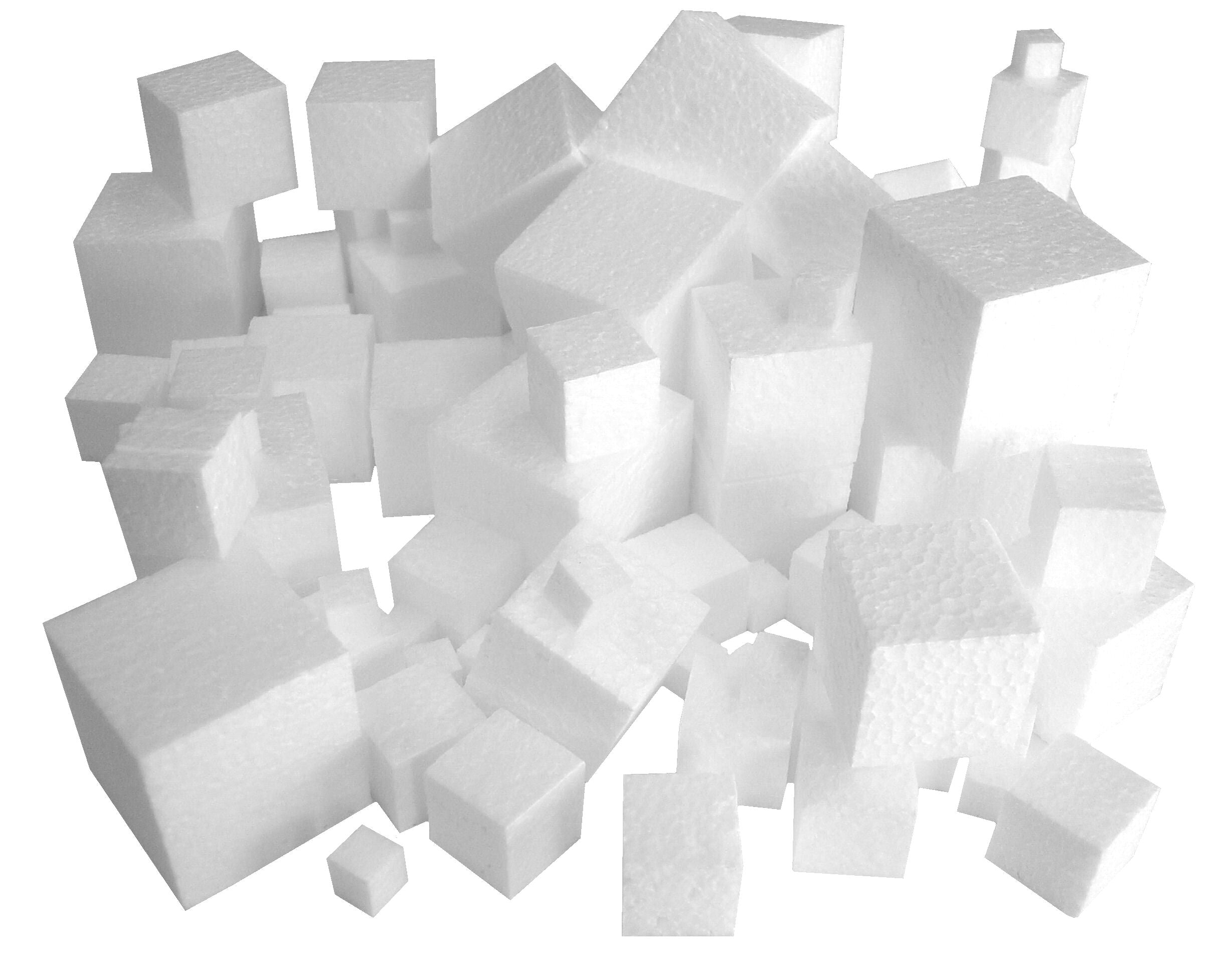 Polystyrene Cubes Pack 100