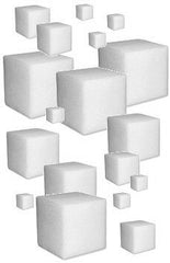 Polystyrene Cubes Pack 100