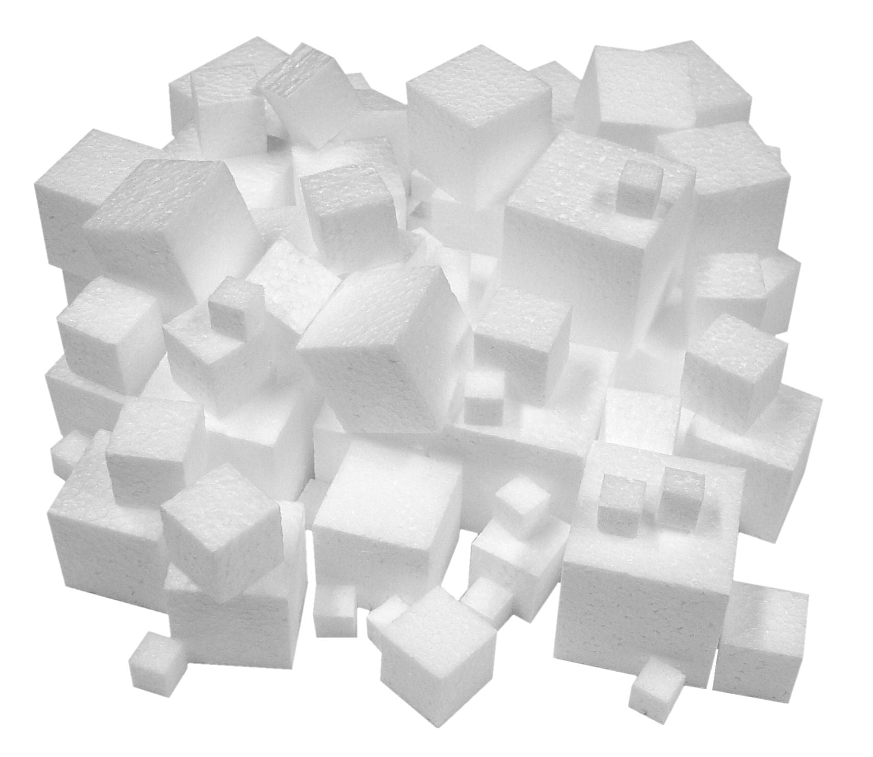Polystyrene Cubes Pack 100