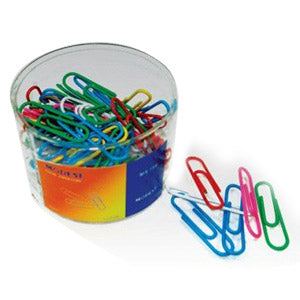 MODEST PAPER CLIP COLOUR 33mm MS 558