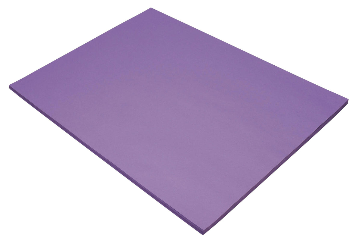 CONST PPR 18X24 VIOLET TRURAY 50 SHTS