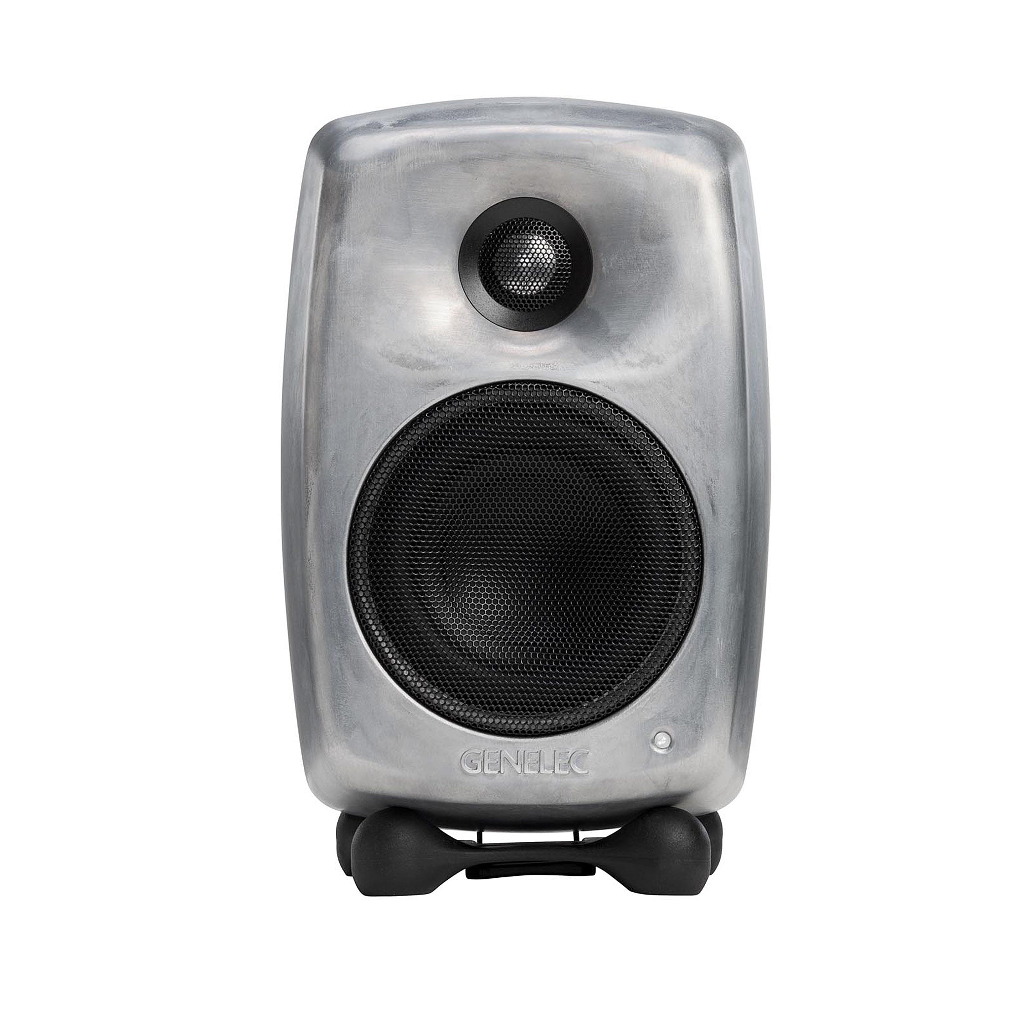 Genelec 8020D Compact 2-way Active Monitor (single) - Raw Aluminium