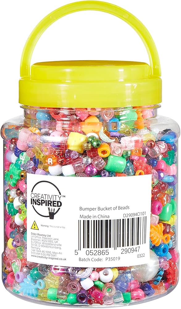 SCO BEADS BUMPER BUCKET ASSORTED 500G
