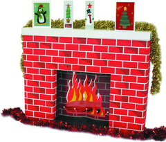 PAC COROBUFF DECORATIVE 3-DIMENSIONAL FIREPLACE -Min Qty 1